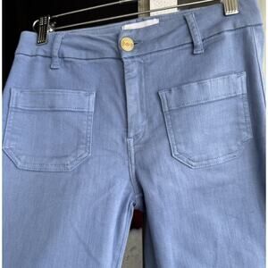 Seafarer Size 25 Light Blue Lord Jim Crop Jeans Front Pockets Made In Italy